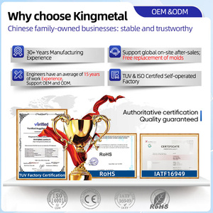 Kingmetal chính xác OEM áp lực cao kẽm chết đúc các bộ phận Hợp kim nhôm đúc chết - Product Image 5