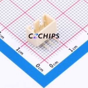 HC-XHB-3AW-M Wire-to-Board Pin Header Bent Lead Through Hole,P=2.5mm Connector 1x3P 2.5mm Right Angle Insert XHB - Product Image 1