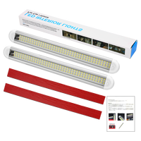 TELLIKA 2PCS 12V 36V Tube lumineux universel de type 120 LED pour camping-car avec cordon d'extension