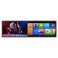 Lecteur multimédia numérique Android mural WiFi personnalisé, écran LCD 2K 4K ultra-large, pour centre commercial, basé sur le cloud