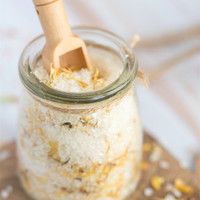 Weddells algues bonbons café thé mini cuillères en bois cuillère sels de bain en vrac