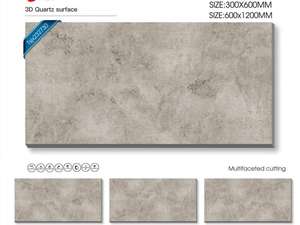 Anti-leke dayanıklı özellikleri rustik taş banyo ve oturma odası zemin için porselen fayans bakmak - Product Image 3