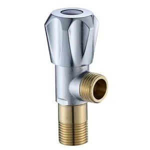 Thickened Brass DN15 90 Degree Angle Valve Bathroom Faucet Accessories Size Accessory