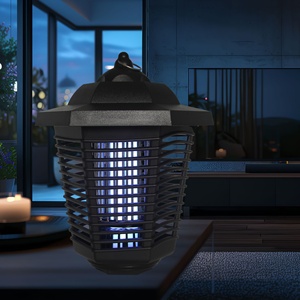 Trampa Eléctrica para Mosquitos de Alta Potencia, Tecnología de Descarga Eléctrica UV, Clasificación IP33, Material ABS, para Dormitorio, Hogar y Granja - Product Image 1