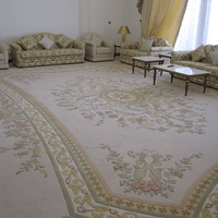 Tapis de luxe élégant fait main sur mesure pour salon, villa, chambre, hall d'hôtel, décoration intérieure