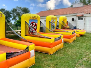 Castillo Inflable de PVC para Niños, Canasta de Baloncesto Inflable, Juego de Baloncesto Inflable para Fiestas - Product Image 4