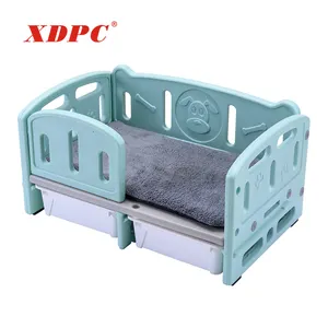 Xdpc cama para animais de estimação, cama de plástico luxuosa feita sob encomenda