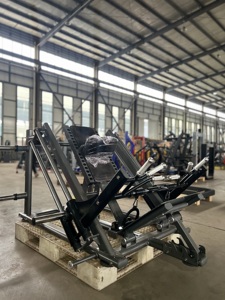 เครื่องสมิธแมชชีนแบบสองฟังก์ชั่นเชิงพาณิชย์ พร้อมอุปกรณ์แฮคสควอท 45 องศา และเลกเพรสในตัว - Product Image 4