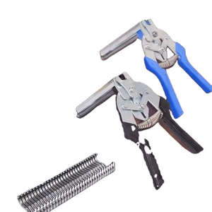 Pince d'assemblage de <span class=keywords><strong>cage</strong></span> de poulet d'élevage de lapins pince à boucle de reliure à ongles en vrac pour tondeuses d'équipement d'élevage d'animaux - Product Image 3