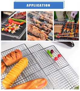 Grille de barbecue en acier inoxydable 304 durable et antiadhésive pour la cuisson extérieure au charbon de bois/gril à gaz - Product Image 3