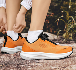 Chaussures de course antidérapantes à enfiler avec boucle rotative, grande taille, pour pieds larges et plats, avec empeigne en maille respirante - Product Image 5