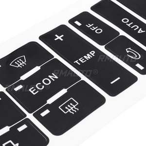 Kit de Reparación de Botones de Aire Acondicionado para Audi A2/A3 8L, Adhesivos para Reparar Botones de Control de Aire Acondicionado de Automóviles, Adhesivos para Reparar Botones Desgastados y Fechos - Product Image 5