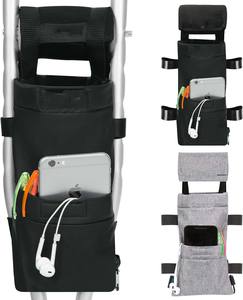 Free sample Crutch <b>Bag</b> Lightweight Crutch Accessories Customizable Broken Leg <b>Medical</b> Crutch Pouch Storage Pockets <b>Bag</b> - Product Image 1