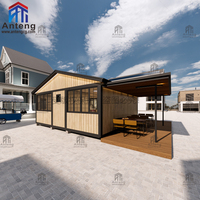 Kiosque modulaire préfabriqué en acier léger, rentable, avec logo personnalisé et grandes fenêtres grillagées pour boutique alimentaire extérieure