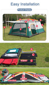 Nueva llegada de alta calidad Tienda de campaña y tienda al aire libre para 8-12 personas - Product Image 6