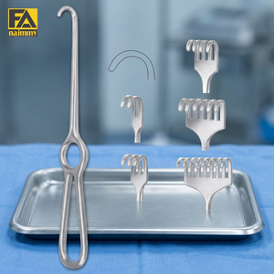 Écarteurs KOCHER (15x10mm 2 griffes émoussées) Fig.1 Lengenbeck Écarteur Kocher chirurgical Source d'alimentation manuelle Écarteur de griffes pointues - Product Image 3
