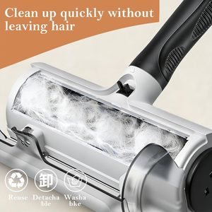 Removable <b>Reusable</b> <b>Lint</b> and Pet Hair Remover <b>Roller</b> Cleaner Pets Dog Cat Hair Remover Comb Brush for Cat <b>Lint</b> Cleaning - Product Image 3