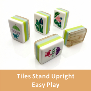 Stock in AmericanI-<b>Mahjong</b> Modern Foldable 4-Layer Acrylic <b>Mahjong</b> Game <b>Set</b> Luxury 160 Card Pattern with Manufacturer New - Product Image 5