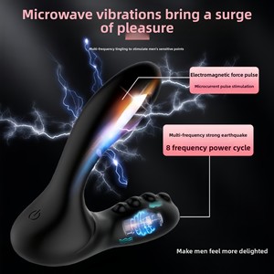 Electric <strong>Shock</strong> Gladiator Prostate <strong>Massager</strong> for Men Wireless Remote Control Anal Plug - Product Image 3