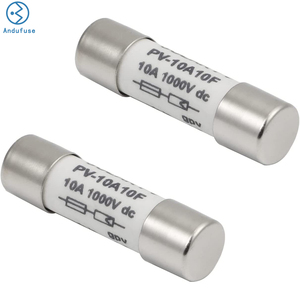 10x38 Mét 1000V DC nóng chảy năng lượng mặt trời PV quang điện Cầu Chì 20A trong dòng Cầu Chì 20A - Product Image 1