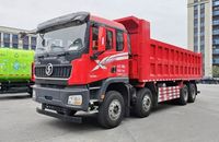 Camion benne articulé Shacman 8x4 X5000 abordable, châssis 430HP Euro5, moteur Weichai, capacité 50 tonnes, pour l'exploitation minière