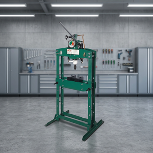 Presse d'atelier hydraulique 10 tonnes à longue durée de vie, alésage de cylindre 50 mm, pression d'entrée 500 kg/cm, 72 kg, fabriquée à Taïwan - Product Image 3