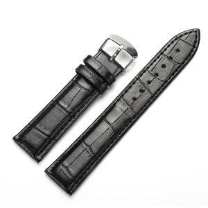 Vintage-Armband Echtes Leder Uhrenarmbänder 18 20 22mm Klassisches Alligatorleder Uhrenarmband - Product Image 4