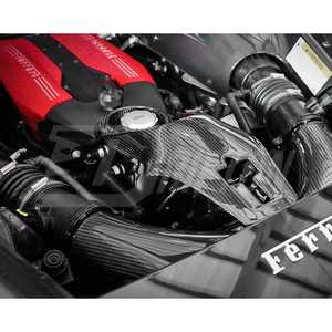 Boîte à air pour moteur en fibre de carbone sèche pour Ferrari 488 GTB Spider 2015-2019 - Product Image 5
