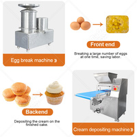 MY Industrielle Englische Kuchenherstellungsmaschine Automatische Cupcake-Madeleine-Produktionslinie