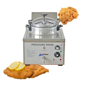 Freidora a Presión con Temporizador Automático de 0-30 Minutos 50-190 ℃   Freidora de Pollo y Pescado de <span class=keywords><strong>Temperatura</strong></span> Ajustable de 3kW 220V/110V - Product Image 6