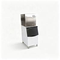 Machine à glaçons commerciale 150 kg/24h en acier inoxydable, machine automatique de fabrication de glaçons pour hôtel, restaurant, bar