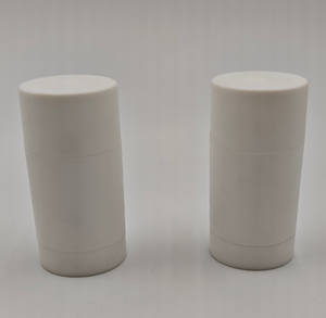 30g blanco doble pared mate cuerpo fragancia cosmética antitranspirante <span class=keywords><strong>olor</strong></span> dejar rollo en palo tubo desodorante palo contenedor - Product Image 1