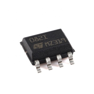 Nouvelle puce d'amplificateur opérationnel double TL082IDT SP-8 JFET avec faible courant de polarisation d'entrée - Product Image 1