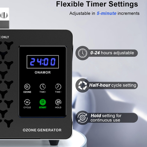 Thương mại Máy phát điện <span class=keywords><strong>Ozone</strong></span> Máy lọc không khí cầm tay kỹ thuật số điều khiển cảm ứng <span class=keywords><strong>Ozone</strong></span> máy cho nhà Pet khói mùi Remover - Product Image 2