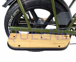 QUEENE/Nouveau Design <span class=keywords><strong>20</strong></span> <span class=keywords><strong>Pouces</strong></span> Suspension Complète 48V500W 750W Vélo Électrique Dépliable Cargo E Bike - Product Image 5