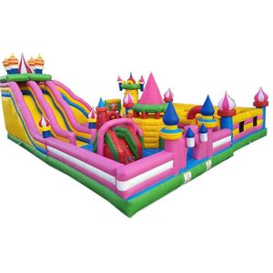 Parque de Atracciones personalizado, centro comercial, Castillo de salto, <span class=keywords><strong>casa</strong></span> de rebote, gorila inflable con laberinto para niños y adultos, PVC - Product Image 2