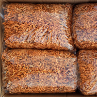 Precio al por mayor comida saludable de alta calidad hongo chino Cordyceps Militaris flores secas de hongo oruga para hacer sopa