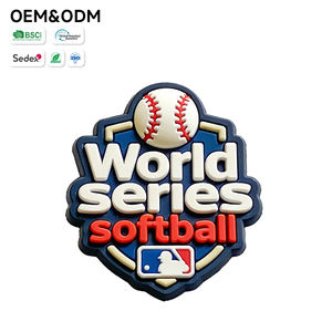 Distintivo Personalizzato per Eventi Sportivi in PVC Morbido, Accessorio Regalo per Tifosi OEM ODM per Partite di Baseball e World Series - Product Image 5