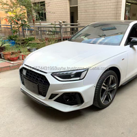 Sıcak Satış Yüksek Kaliteli ABS Yeni Kaporta Kiti 2020-2024 AUDI A4 B9.5 Modifiye RS5 Ön Tampon Izgarası Dudak Parçası Kolay Montaj