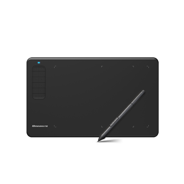 Factory Wholesale 10moon G12 Digital Art Draw Graphic Drawing Tablet for Laptop Graphic Pen Tablet