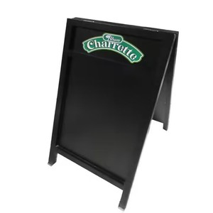 Letrero de Madera con Marco en A de Doble Cara y Pizarra de 50x80cm, Independiente, para España, Yichang, <span class=keywords><strong>Platan</strong></span>, Glenury - Product Image 3