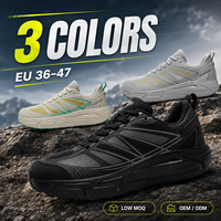Zapatillas de Trail Running al por Mayor con Puntera Ancha, Malla Transpirable, Suela de Goma Acolchada, Zapatillas Deportivas para Exteriores EU 36-47