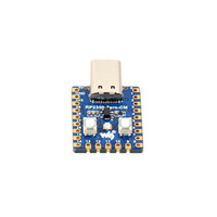 Mini Placa de Desarrollo RP2350-Zero-CM, Doble Núcleo y Doble Arquitectura, Puerto Tipo-C Macho Integrado, Módulo Castellated