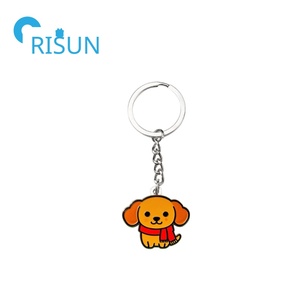 Porte-clés créatif et mignon pour animaux de compagnie, en métal, personnalisé, en forme de <span class=keywords><strong>chien</strong></span> <span class=keywords><strong>saucisse</strong></span>, de chiot, de dachshund, porte-clés en émail, dessin animé, hot-dog, animal - Product Image 2