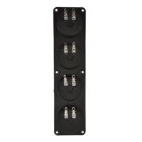 Module de connexion en série pour accessoires d'enceintes amplificateurs haute fréquence piézoélectriques pleine gamme en plastique rouge et noir Shengjie SJ-413