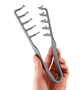 Peigne texturant à dents larges pour le volume et le lifting des racines, outil capillaire pour le contrôle des franges et la définition naturelle des couches - Product Image 3