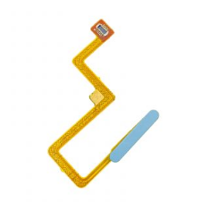 Cable flexible para botón de encendido y huella dactilar para Xiaomi Poco X4 Pro 5G, diseño de barra azul claro - Product Image 3