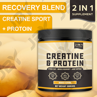 Créatine monohydrate en poudre de marque privée JBY, complément protéiné pour la construction musculaire, amélioration des performances, adulte