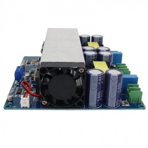 บอร์ดโมดูลขยายกำลังเสียง Class D,โมดูลขยายสัญญาณดิจิทัล HIFI IRS2092S วัตต์กำลังสูง2000วัตต์ - Product Image 5