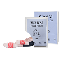 Patchs de pieds jetables coussin chaud instantané nouveau réchauffeur passé compresse chaude chaleur activée par l'air
